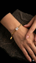 Pulsera Grumet con brillo