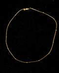 Cadena Balines 18k rígida